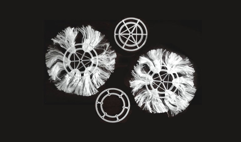 C型組合式填料、半軟性填料